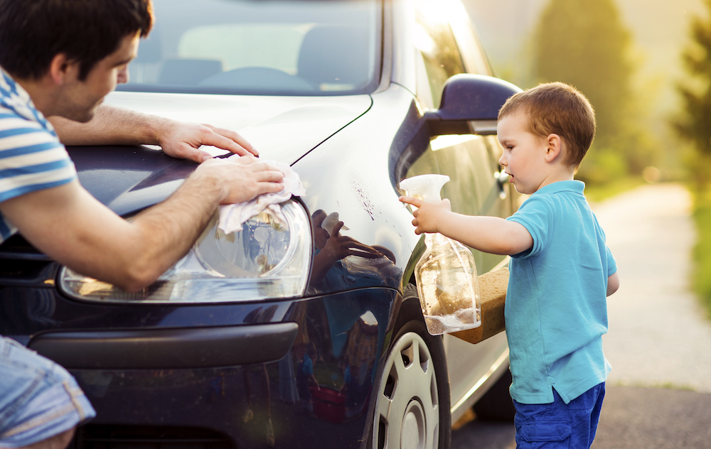 Clean your vehicle after summer vacation